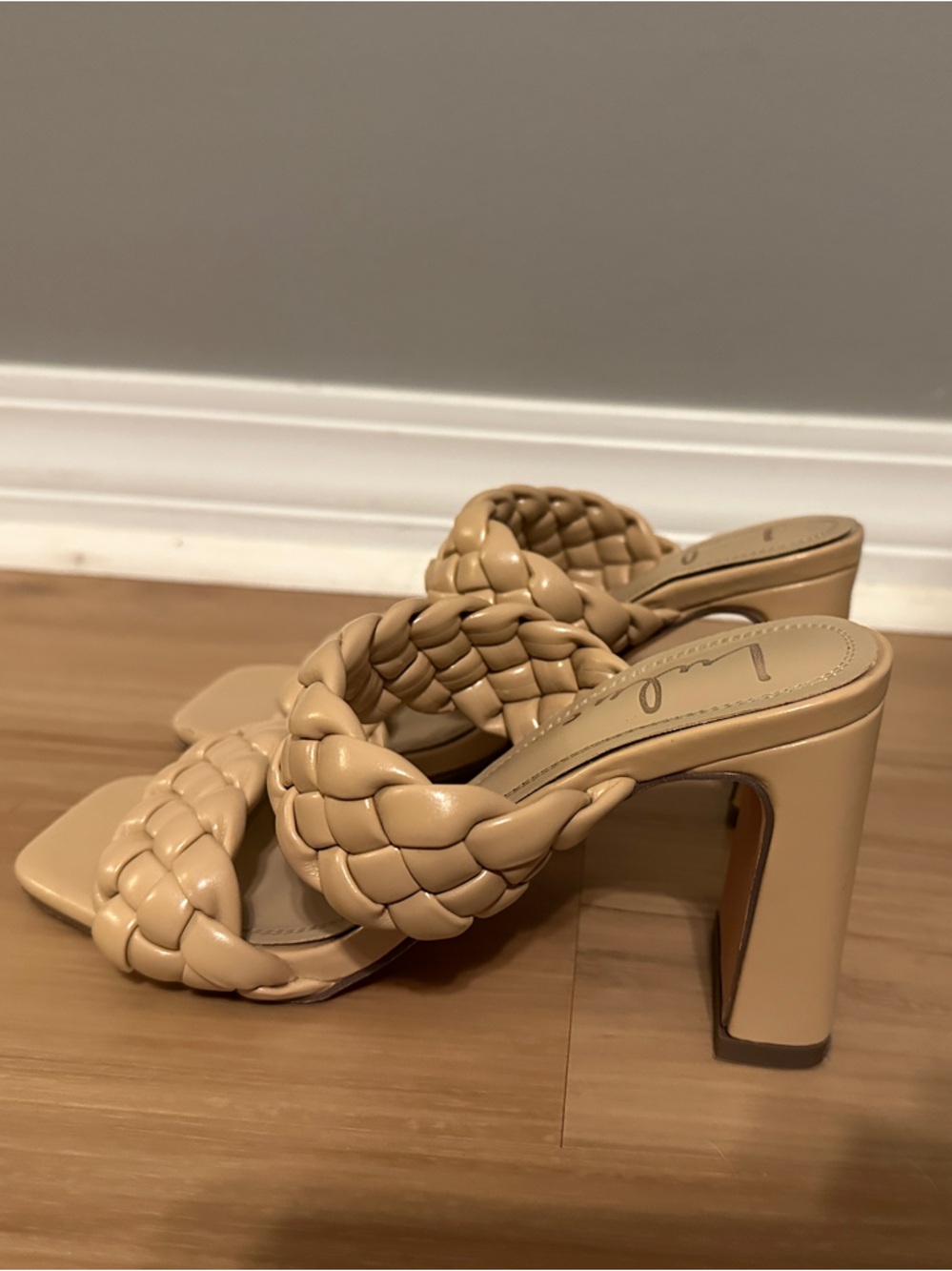 Lulus Louella Light Nude High Heel - Picture 2 of 3